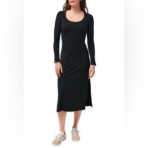 Travis Mathew Cloud Retreat Long Sleeve Rib Dress